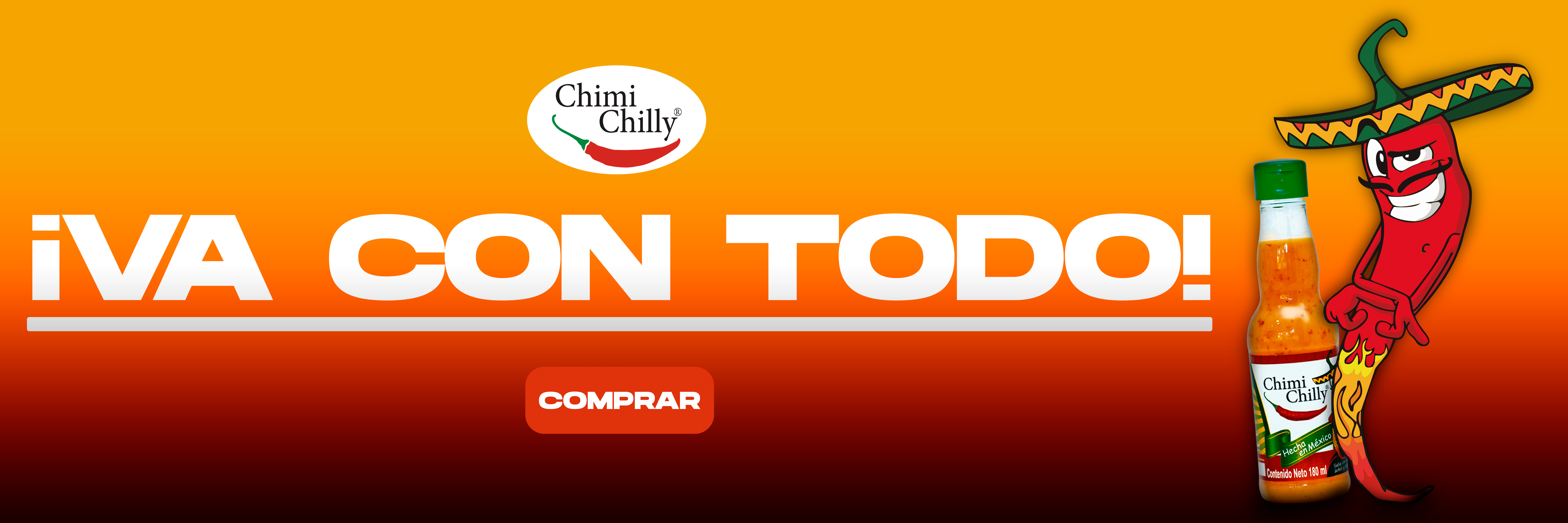 Banner chimichilly va con todo